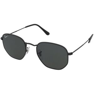 Ray Ban RB3548N 0 Hexagonal (Flat) zonnebril Zwart / Groen Klassiek G 15 Gepolariseerd 54mm