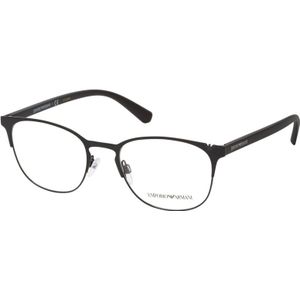 Emporio Armani - Bril - Zwart - Kunststof