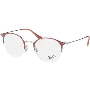 Ray-Ban RX3578V brilmontuur voor volwassenen, uniseks, grijs (Gunmetal/Turtledove), 48