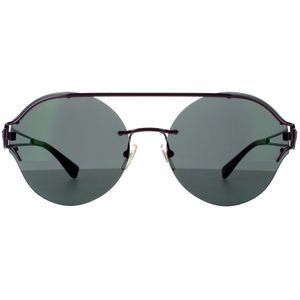Versace zonnebril VE2184 1414C0 Violet Dark Gray Mirrored Green