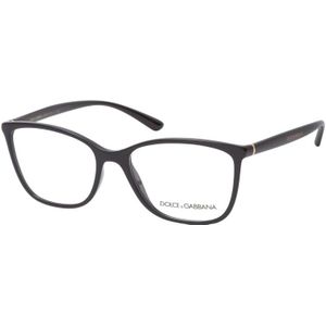 Dolce & Gabbana - Cat Eye - Bril - Zwart - Kunststof