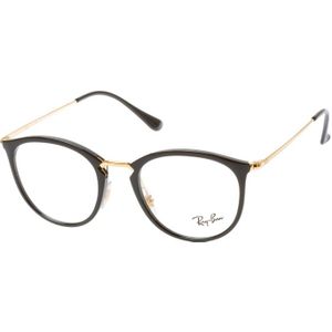 Ray-Ban 0Rx7140 2000 - brillen, vierkant, unisex, zwart