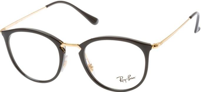 Ray-Ban RX 7140 2000 small Rond Brillen, Unisex