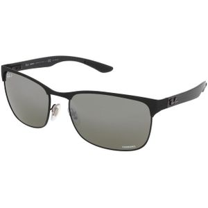 Ray-Ban Zonnebril  RB8319CH 186/5J Zwart Zilver Mirror Polarized Chromance | Sunglasses