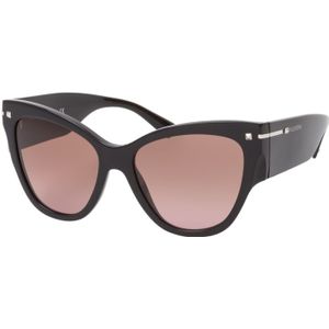 Valentino Cat Eye Dames Zwart Brown Pink Gradiënt VA4028 | Sunglasses