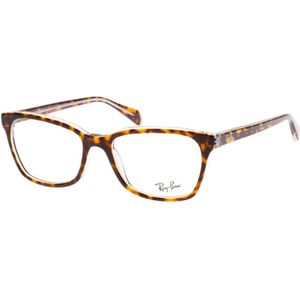 Ray-Ban - RX5362 - Optische Monturen - Bruin Transparant - Acetaat - Vlinder