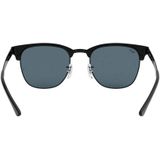 Ray-Ban Zonnebril Clubmaster Metal RB3716 186/R5 Mat Zwart Grijs