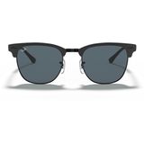 Ray-Ban Zonnebril Clubmaster Metal RB3716 186/R5 Mat Zwart Grijs