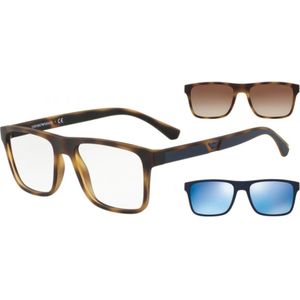 Emporio Armani - EA4115 - Zonnebril - Havana Opaque