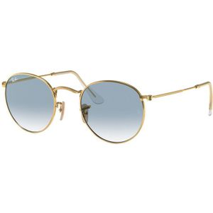 Ray-Ban, Accessoires, Heren, Geel, 50 MM, Round Flat Lenses Sungles