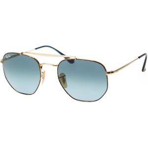 Ray-Ban, Accessoires, Heren, Bruin, 54 MM, Rb 3648 THE Marshal Zonnebril