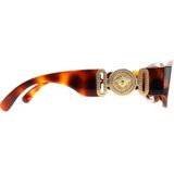 Versace Stijlvolle zonnebril 0Ve4361 , Brown , unisex , Maat: 53 MM