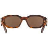 Versace VE4361 Unisex-Sonnenbrille Vollrand Schmal Kunststoff-Gestell, braun