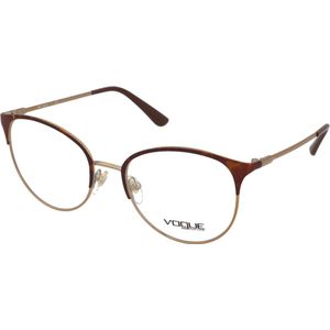 Vogue 0Vo4108 5078 - brillen, rond, vrouwen, bruin