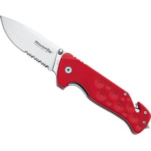 Black Fox Zakmes Red Action Rescue Knife G-10