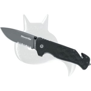 BLACKFOX BLACK ACTION RESCUE KNIFE G-10 rescue-zakmes