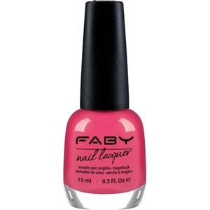Hula Hoop Pink - FABY - Vegan Nagellak - Sneldrogend - 15ml