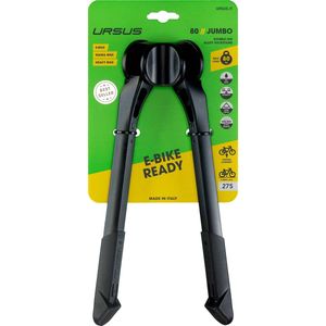 Ursus - Jumbo - Fietsstandaard - Zwart - Aluminium - 275 mm