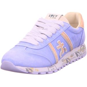 Premiata Hybride Blauwe Sneakers , Blue , Dames , Maat: 40 EU