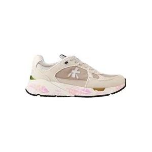 Premiata Beige Sneakers , Multicolor , Dames , Maat: 39 EU