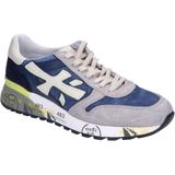 Premiata Blauw en grijs suède sneakers , Multicolor , Heren , Maat: 42 EU