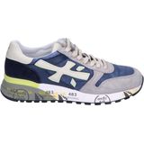 Premiata Blauw en grijs suède sneakers , Multicolor , Heren , Maat: 42 EU