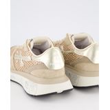Premiata - Lauryn - Lage Sneaker - Beige - Suede en Mesh