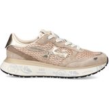 Premiata - Lauryn - Lage Sneaker - Beige - Suede en Mesh