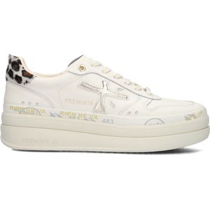 Premiata - Micol 7441 - Sneakers - Off-White - Leer/Kunstleer