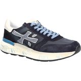 Premiata - Mick 7716 - Lage Sneaker - Blauw - Suede en Leer