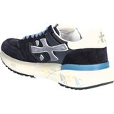Premiata - Mick 7716 - Lage Sneaker - Blauw - Suede en Leer
