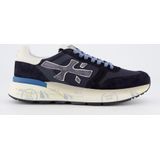 Premiata - Mick 7716 - Lage Sneaker - Blauw - Suede en Leer