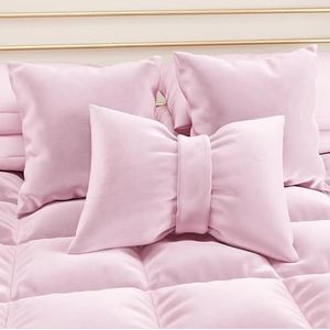 PETTI Artigiani Italiani - 2 fluwelen kussenslopen met vulling, kussenslopen voor slaapkamer, meubelkussens met verborgen ritssluiting, 2 stuks fluwelen kussens - 50 x 50 cm