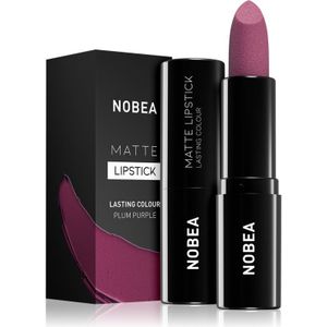 NOBEA - Day-to-Day Matte Lipstick - Lippenstift - Plum Purple - 3 gr