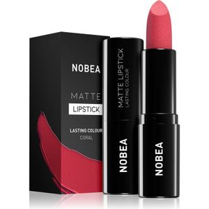 NOBEA - Day-to-Day Matte Lippenstift - Coral - 3 g
