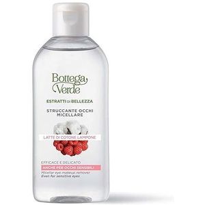Bottega Verde, Beauty-extracten – make-up remover – framboos katoenmelk – effectief en zacht – ook voor gevoelige ogen (100 ml)
