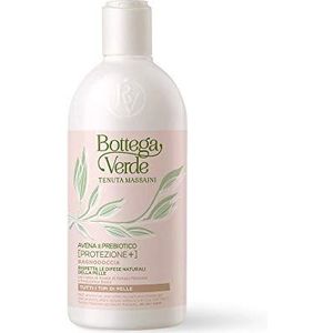 Bottega Verde, Haver en prebiotica [Bescherming+] - Douchebad - respecteert de natuurlijke afweer van de huid - zacht, beschermend, verzachten(400 ml) - alle huidtypes