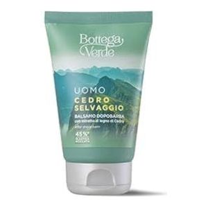 Bottega Verde - Wilde Zeder, After Shave Balsam (75 ml), mit Zedernholz-Extrakt
