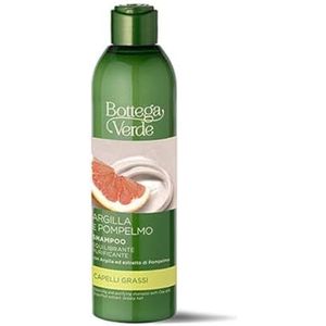 Bottega Verde - Klei en grapefruit - Balancerende en reinigende shampoo (250 ml) - Vet haar