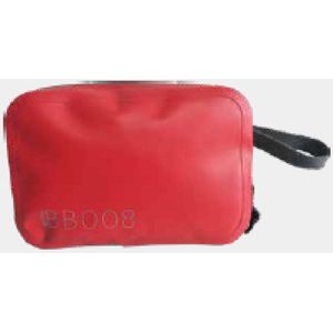 Piu Forty BAYBAG Waterproof Clutch col. RED, Fabric 500D tarpaulin, zip closure
