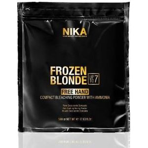 Nika Free Hand Frozen Blonde Pudra decoloranta 400gr