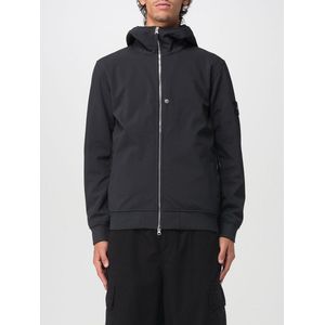 Stone Island - Giacche Nero - Sweatvest - Zwart - Polyester