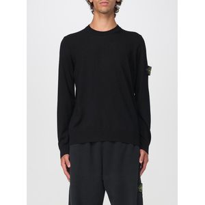 Stone Island - Gebreide Trui - Zwart - Wol