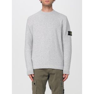 Stone Island - Truien - Grijs - Wolmix
