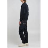 REPLAY - Sweater - Donkerblauw - Regular Pasvorm - Lange Mouwen