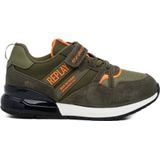 REPLAY - Shoot JR 13 - Sneaker - Leren en Textiel - Platte Zool