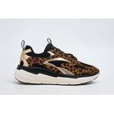 REPLAY - Christal JR girl 7 - Chunky Sneakers - Cognac/Zwart - Imitatiesuède