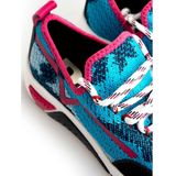 Diesel - Veelkleurige Sequin Sneakers - Blauw - Dames