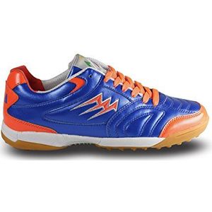 AGLA F/40 schoenen futsal outdoor, blauw/oranje, 24,5 cm/39