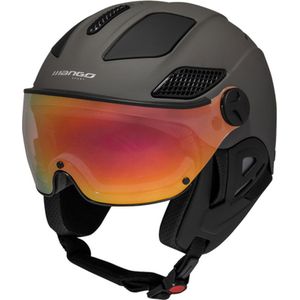 Mango Quota Free skihelm met vizier - grijs - maat 60-62 cm